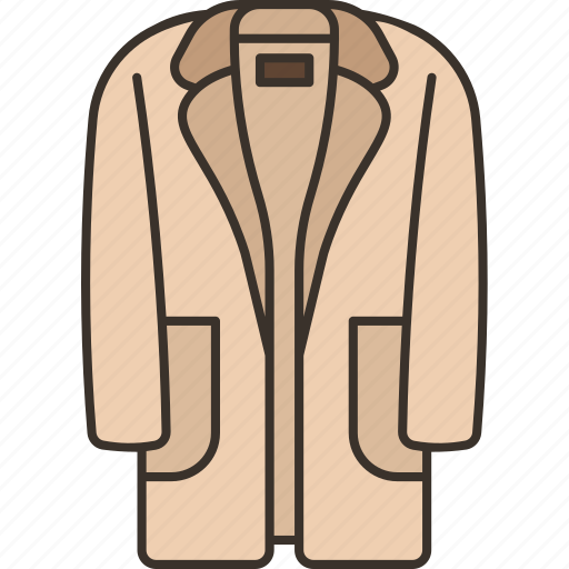Coat, overcoat, clothes, dress, fashion icon - Download on Iconfinder