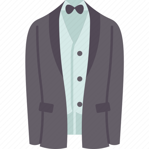 Tuxedo, suit, men, formal, luxury icon - Download on Iconfinder