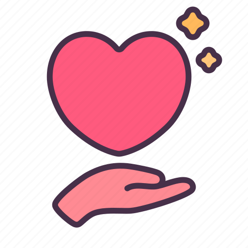 Valentine, love, heart, romantic, care, empathy, happiness icon - Download on Iconfinder