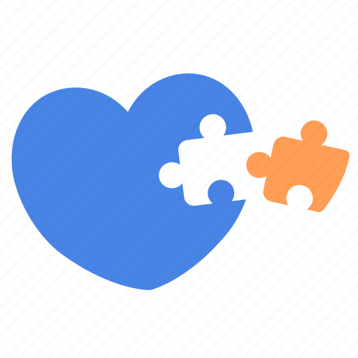 Valentine, love, heart, care, fullfill, jigsaw, puzzle icon - Download on Iconfinder