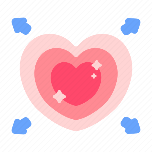 Valentine, love, heart, romantic, awareness, self, happiness icon - Download on Iconfinder