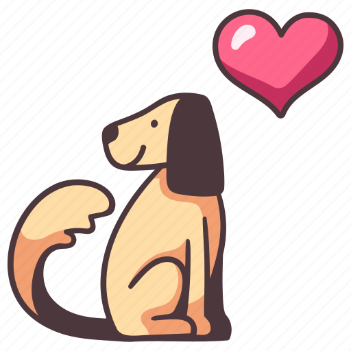 Animal, pet, dog, love, cute, friendship, friend icon - Download on Iconfinder