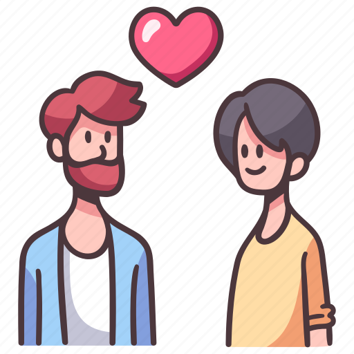 Couple, love, homosexual, gay, male, boyfriend, lgbt icon - Download on Iconfinder