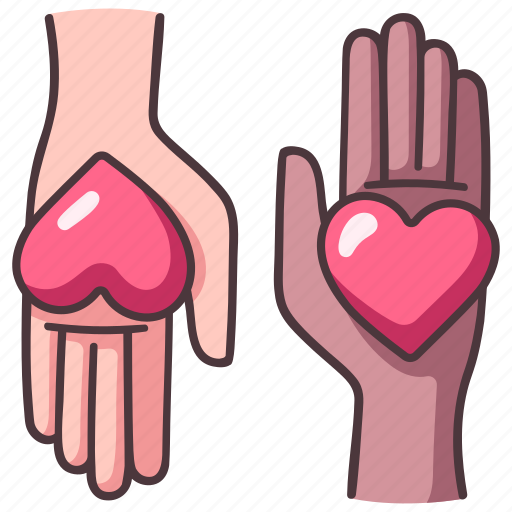 Love, heart, care, help, giving, valentine, gift icon - Download on Iconfinder