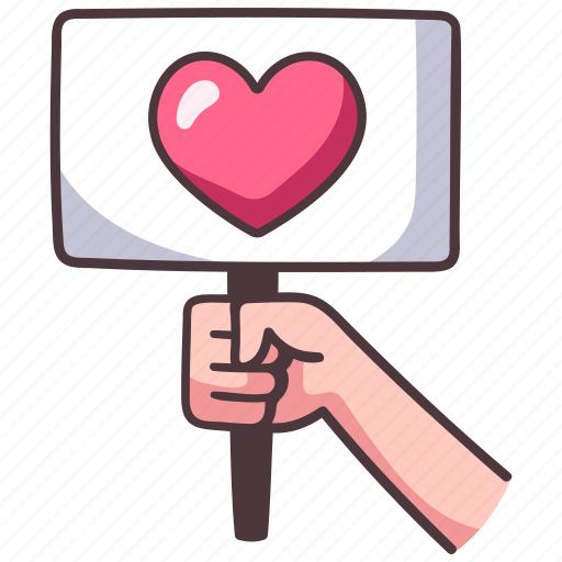 Heart, protest, love, people, hand, justice, racism icon - Download on Iconfinder