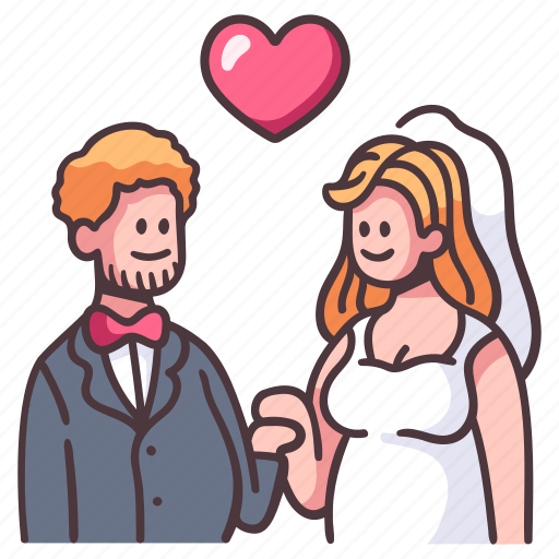 Love, heart, valentine, married, relationship, together, romance icon - Download on Iconfinder