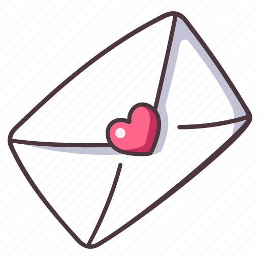 Love, mail, heart, card, romance, valentine, postcard icon - Download on Iconfinder