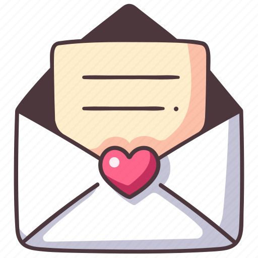 Mail, love, message, letter, envelope, heart, wedding icon - Download on Iconfinder