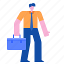 businessman, business, employee, man, office, people, person