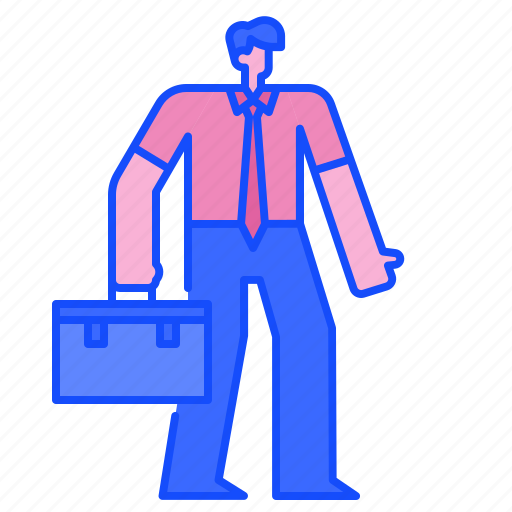 Businessman, business, employee, man, office, people, person icon - Download on Iconfinder