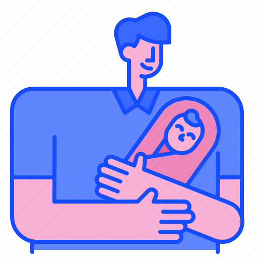 Father, dad, baby, kid, playing, daughter, holding icon - Download on Iconfinder