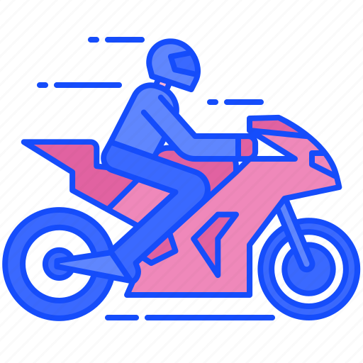 Motorcycle, speed, motorbike, racing, fast, sport, men icon - Download on Iconfinder