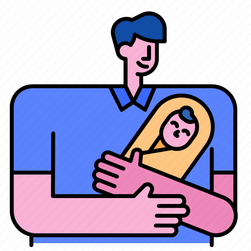 Father, dad, baby, kid, playing, daughter, holding icon - Download on Iconfinder