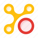 abstract figure, logo mark, polymorph, circle