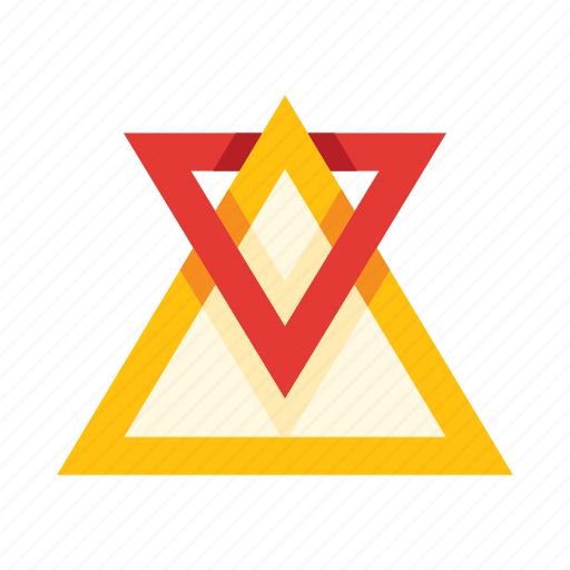 Abstract, figure, logo mark, triangles icon - Download on Iconfinder