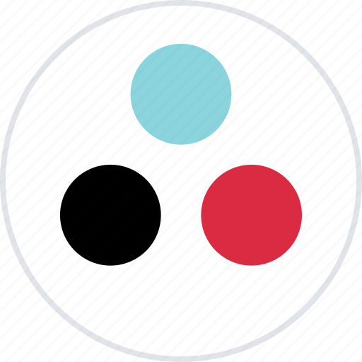 Abstract, creative, design, dots, three icon - Download on Iconfinder