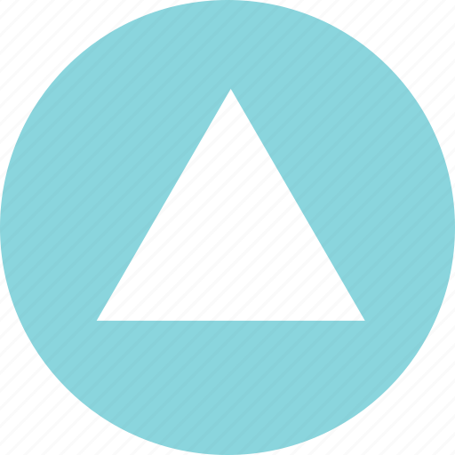 Abstract, creative, point, triangle, up icon - Download on Iconfinder