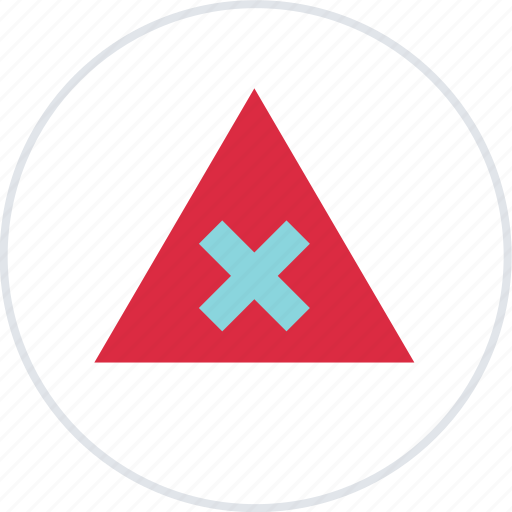 Abstract, center, creative, triangle, x icon - Download on Iconfinder