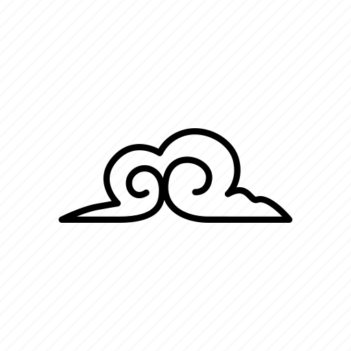 Cloud, sky, decoration, weather, curve icon - Download on Iconfinder