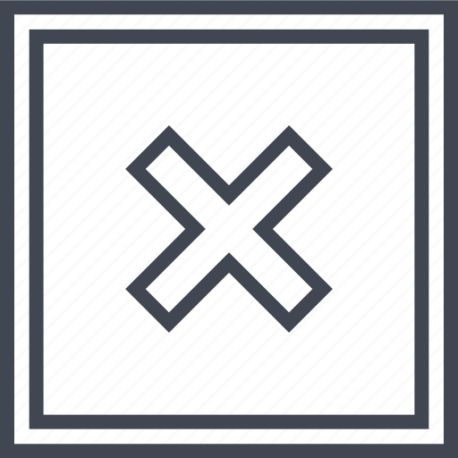 Cross, delete, denied, stop, x icon - Download on Iconfinder