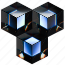 cube, shape, grid, design, abstract, flower, geometry, sign, tool