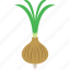 logo, onion, plant 