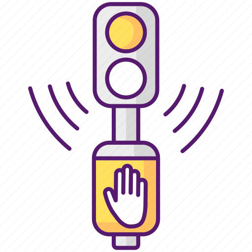 Traffic lights, signal, accessible, crosswalk icon - Download on Iconfinder