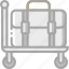 accommodation, hotel, luggage, service, service icon, services, trolley 