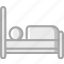 accommodation, bed, hotel, service, service icon, services 