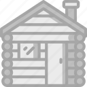 accommodation, cabin, hotel, log, service, service icon, services