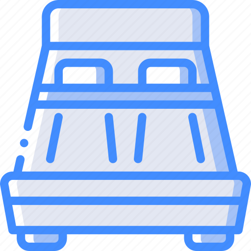 Accommodation, bed, double, hotel, service, service icon, services icon - Download on Iconfinder