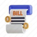 bill, money, finance, cash, invoice, financial, business, payment, pay