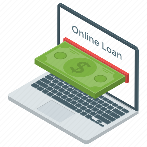 Bank loan, bank website, online banking, online loan, online transaction icon - Download on Iconfinder