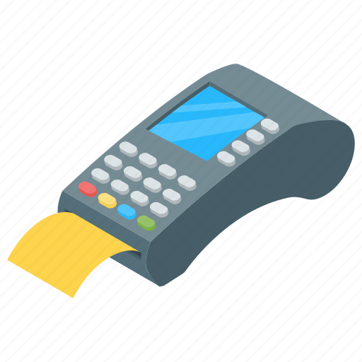 Cash register, cash till, ecommerce, point of service, pos, swipe terminal icon - Download on Iconfinder