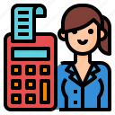 accountant, accounting, business, woman
