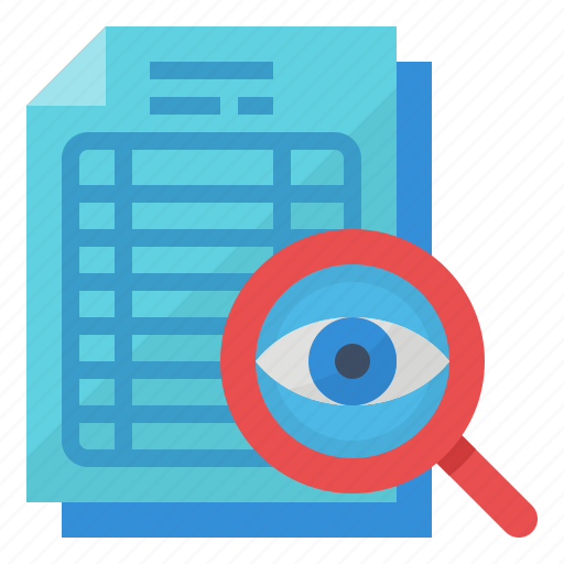 Accounting, audit, auditing, documents icon - Download on Iconfinder