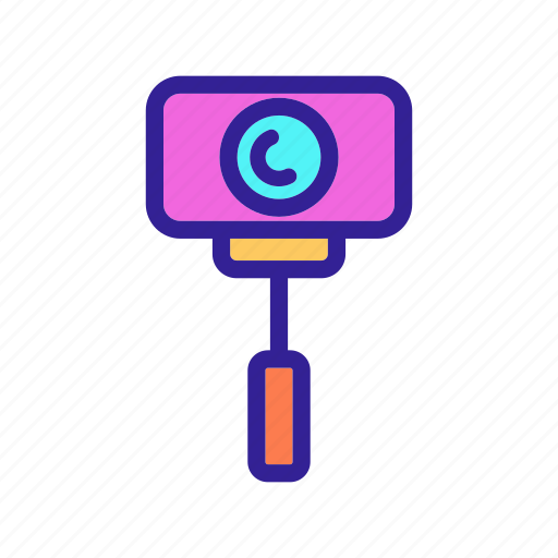 Action, camera, contour, digital, equipment, photography icon - Download on Iconfinder