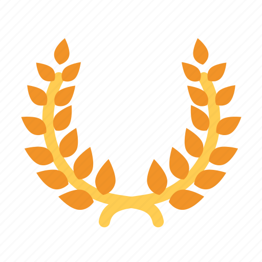 Award, decoration, laurel, prize, trophy, wreath, reward icon - Download on Iconfinder