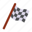flag, checkered, auto, racing, race, winner, sport 