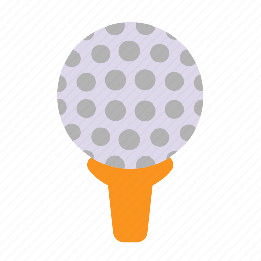 Golf, tee, sport, ball, equipment, pin, play icon - Download on Iconfinder