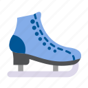 ice, skating, skate, figure, sport, winter, hockey