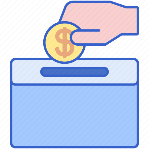 Fundraising, hand, money icon - Download on Iconfinder