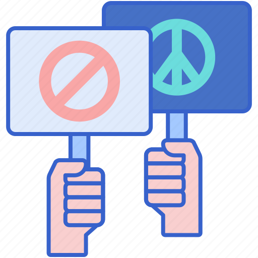 Hands, protest, sign icon - Download on Iconfinder