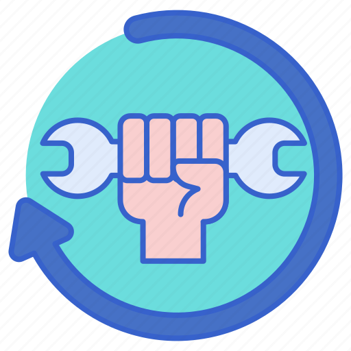 Hand, protest, reform, sign icon - Download on Iconfinder