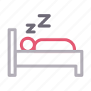 activity, bed, interior, rest, sleep