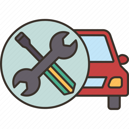 Garage, automobile, maintenance, repair, service icon - Download on Iconfinder
