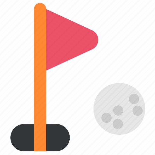 Activity, ball, flag, game, golf, hole, sport icon - Download on Iconfinder