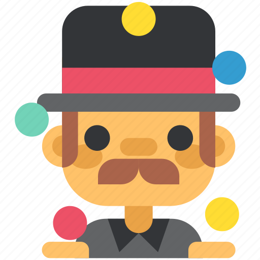 Activity, circus, clown, funster, juggler, sport icon - Download on Iconfinder
