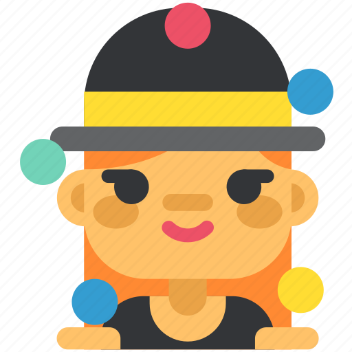 Activity, circus, clown, harlequin, juggler, sport icon - Download on Iconfinder