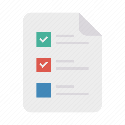 Activity, checklist, file, survey icon - Download on Iconfinder